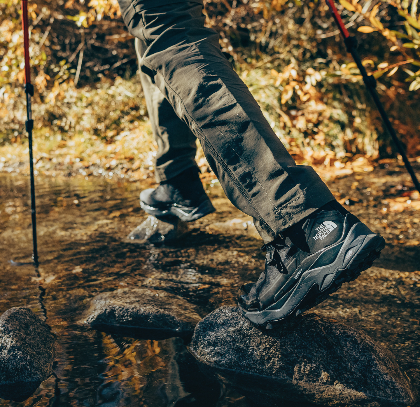 Haston climbing above Camp 6 towards