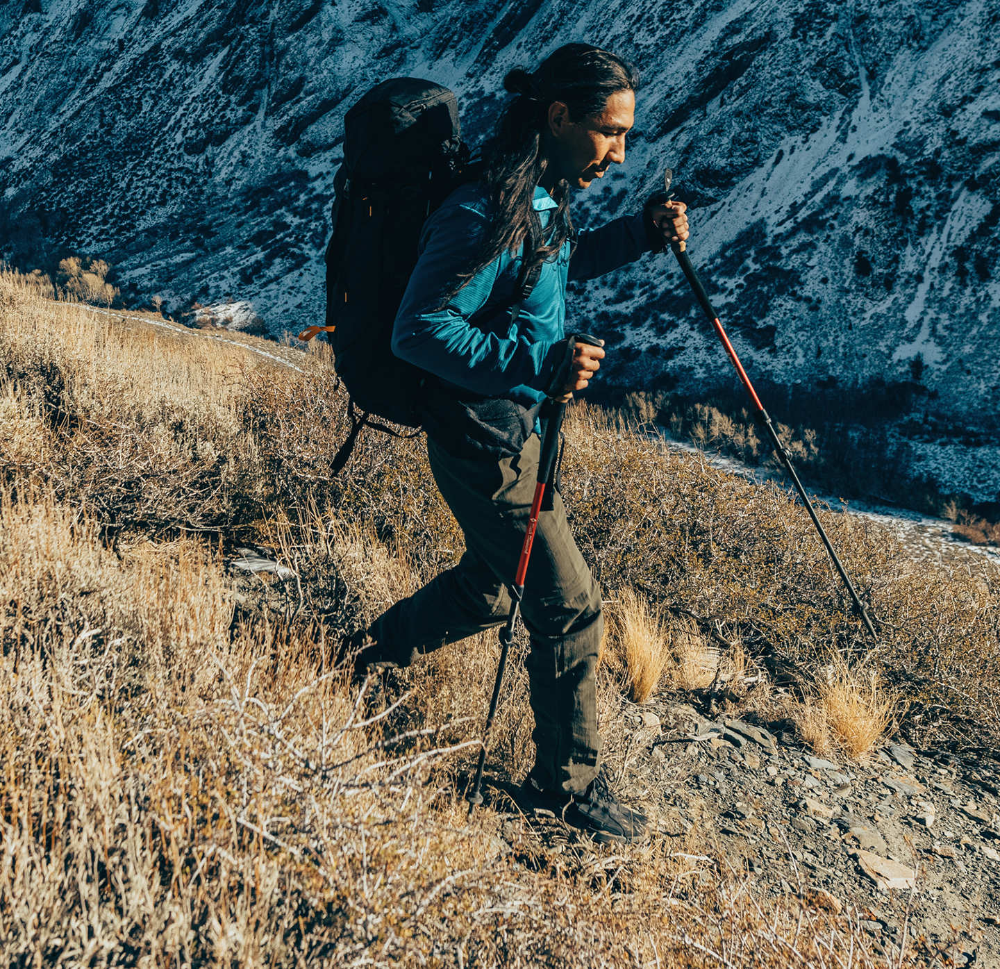 Don Whillans climbing Annapurna