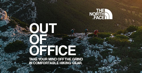 Out of office - The North Face header
