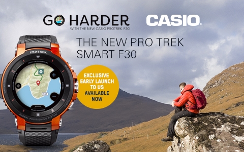 Casio brand page carousel