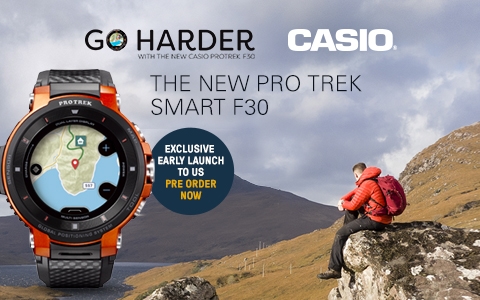 Casio brand page carousel
