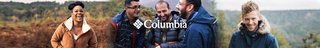 Different people enjoying outdoors, wearing Columbia gear