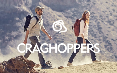 Woman and a man wearing Craghoppers gear