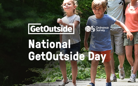Ordnance Survey - National GetOutside Day header