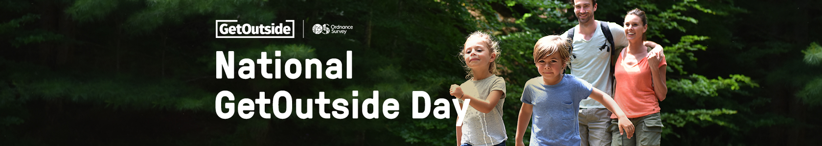 Ordnance Survey - National GetOutside Day header