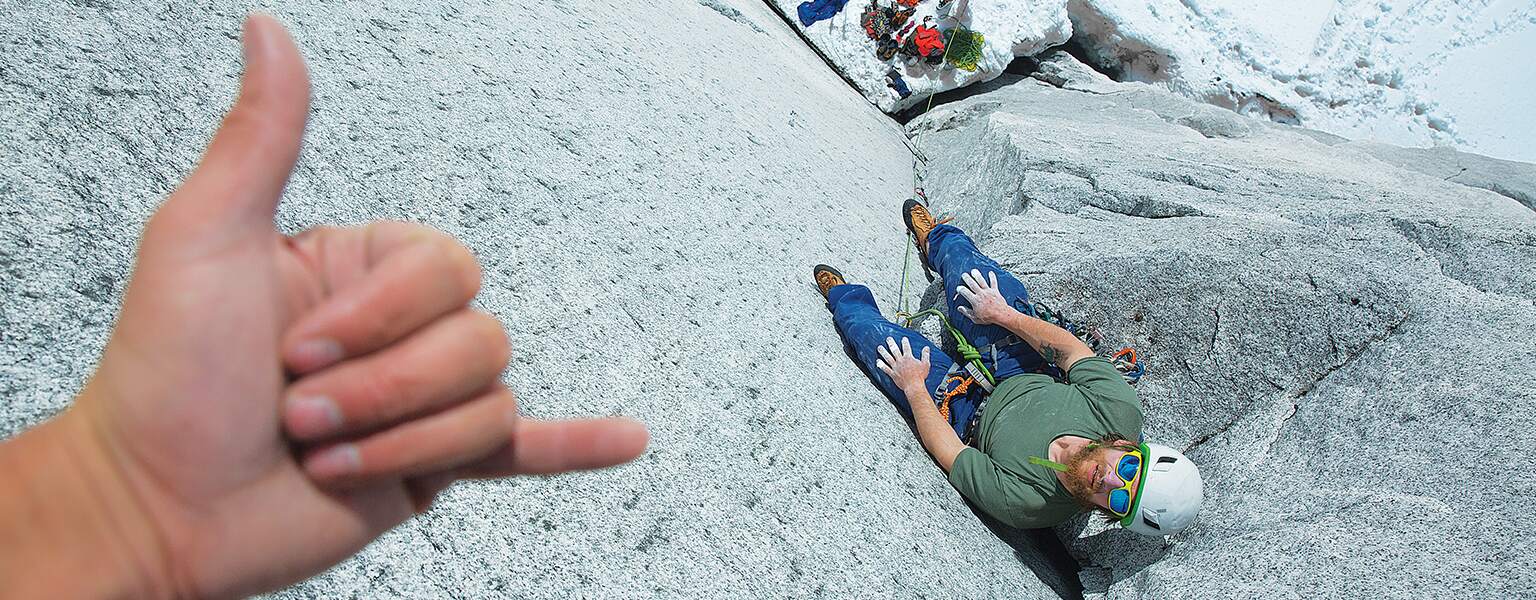 Patagonia clothing and climbing gear
