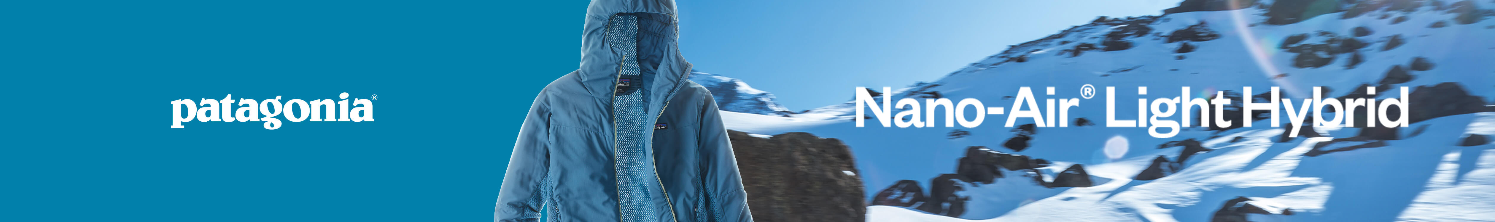 Blue Patagonia Nano-Air Light Hybrid jacket