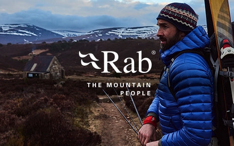 People in the dark using and wearing Rab gear.