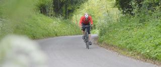 Person riding a bike
