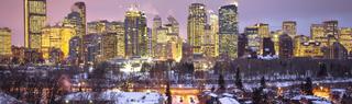 Calgary at Sunset by Sean Byrne