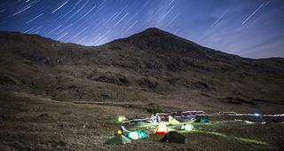 Wild Camping with Metor Shower