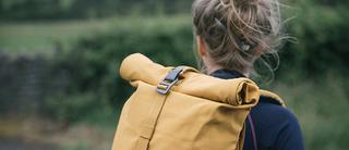 Woman with a Millican Maverick Backpack