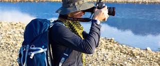 Man taking a photo