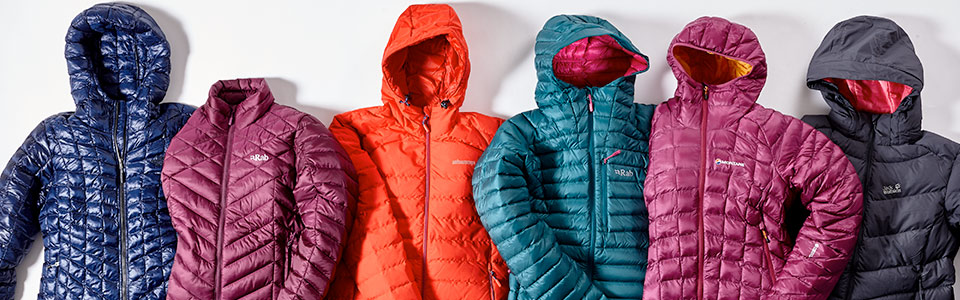 An image of insulated jackets 