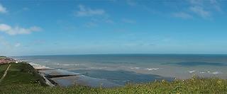 Sheringham, beach and cliffs