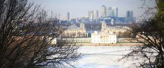 Greenwich Park Looking towards Carnay Warf