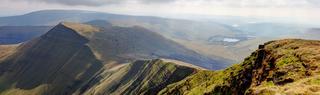 View across the Fan Dance landscape