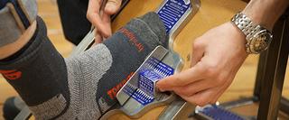 Foot Getting Measured