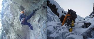 Person Rock Climbing