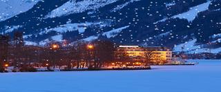 Ski Resort At Night