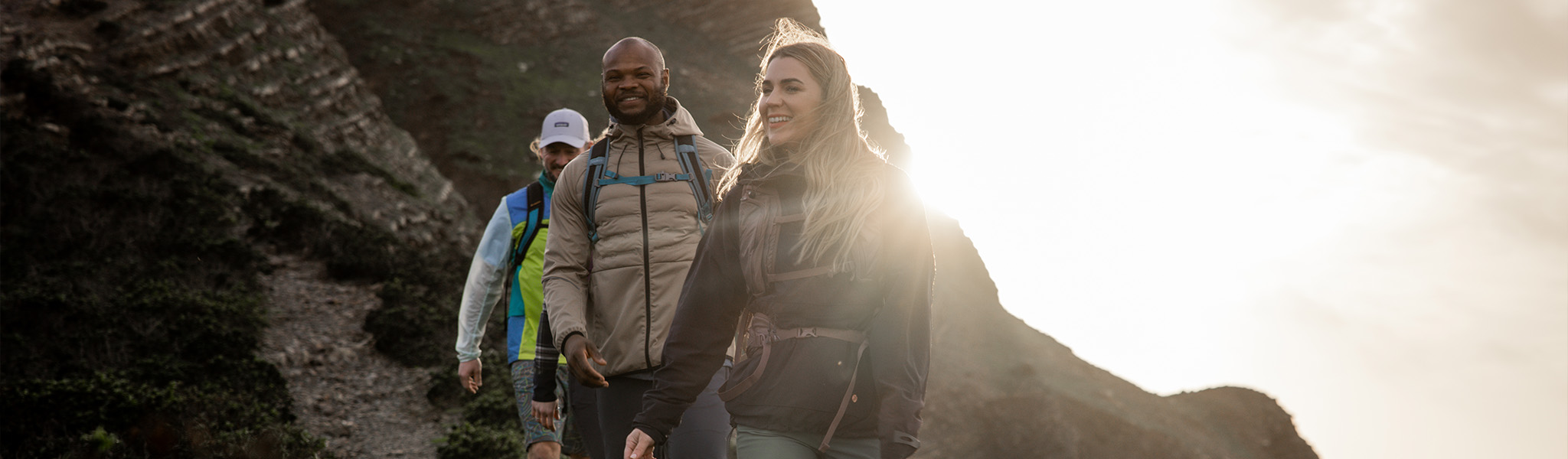 Group of people hiking