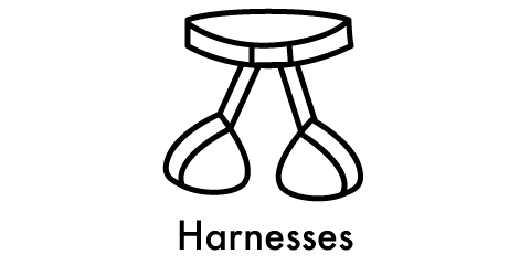 climbing harnesses