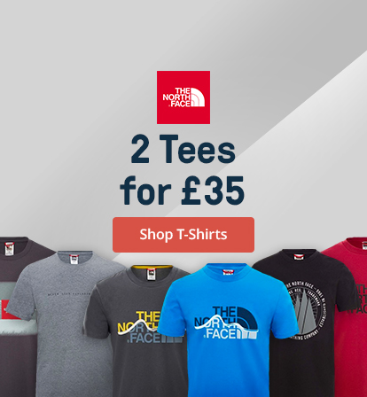 north face t shirts 2 for 35