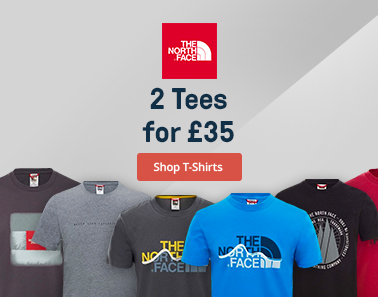 north face t shirts 2 for 35