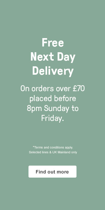 Free Next Day Delivery on orders over £70