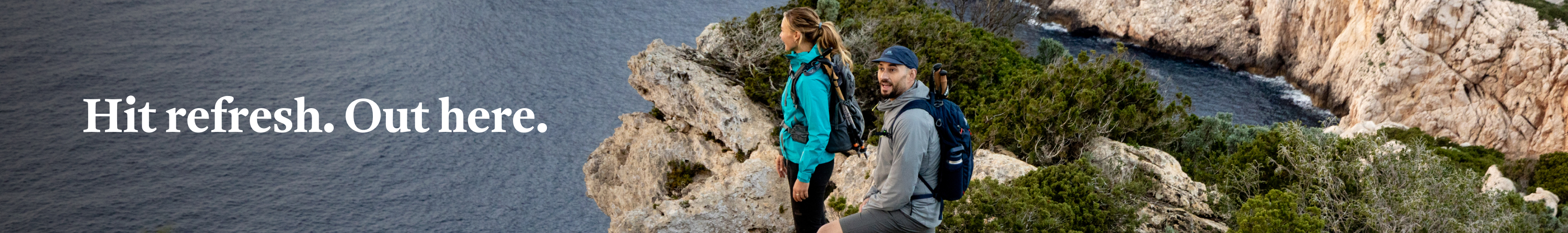 hit fresh - out here. Walking 