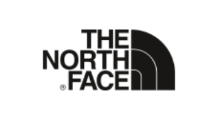 Black The North Face logo