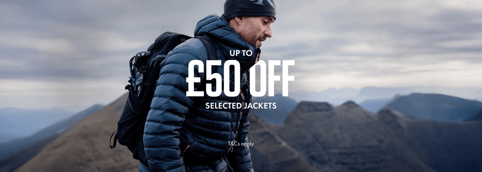 Up to £50 Off Selected Jackets