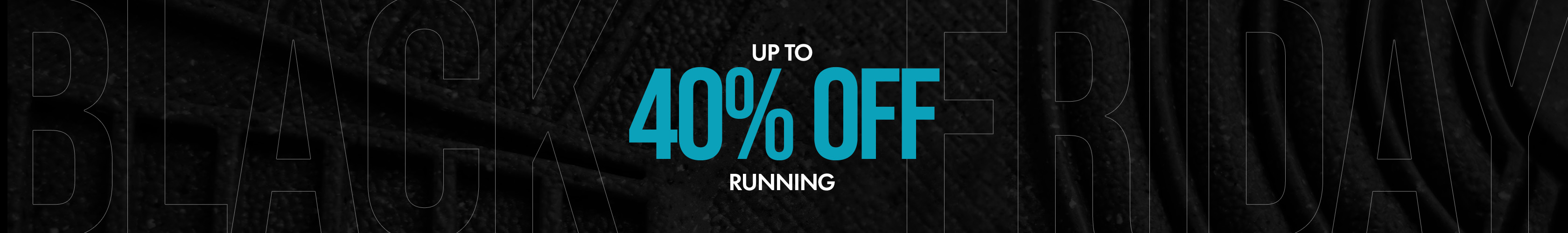 Up to 40% off running