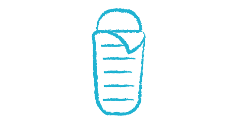 Hoka shoe icon drawing