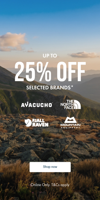 Shop 25% off selected brands