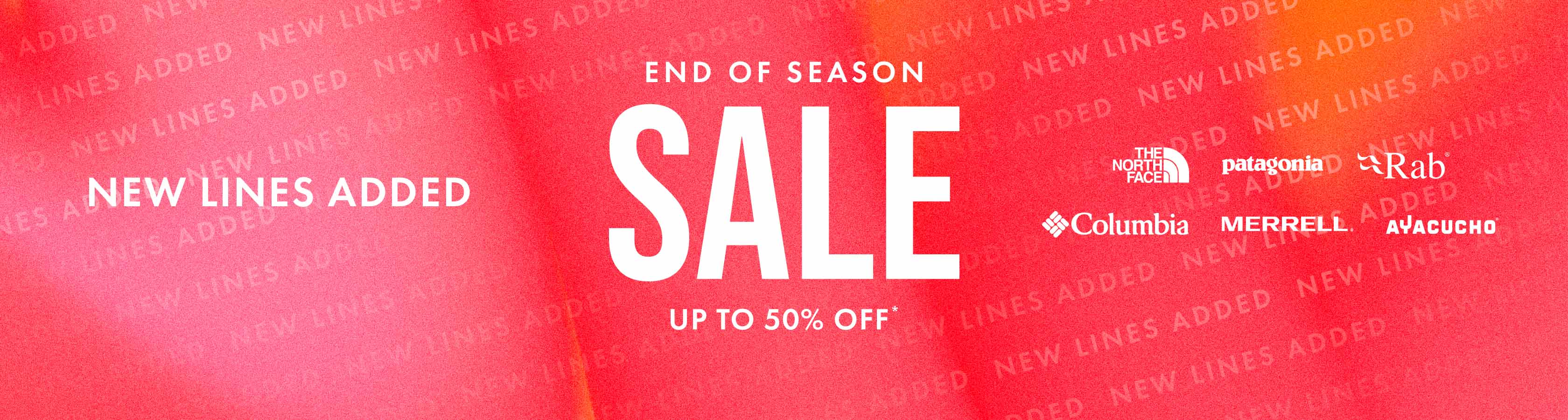 Mid season sale