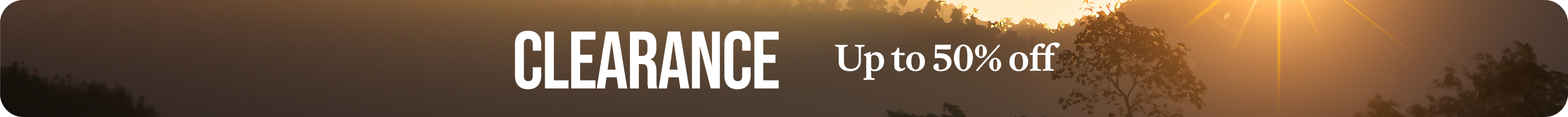 Shop up to 50% off in clearance