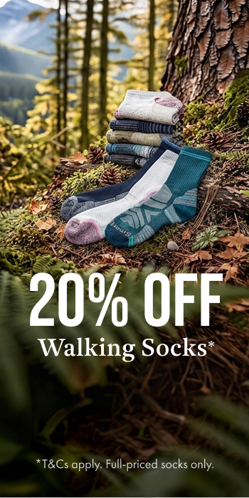 20% Off Walking Socks