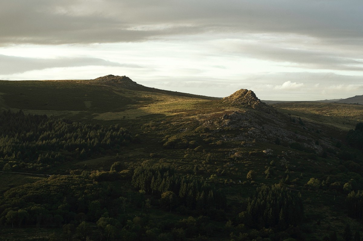 Hills of Dartmoor, the perfect spot for wild camping