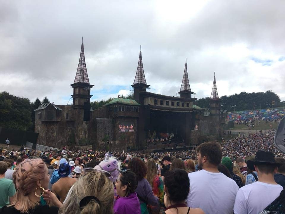 The Lion's Den Stage at Boomtown 