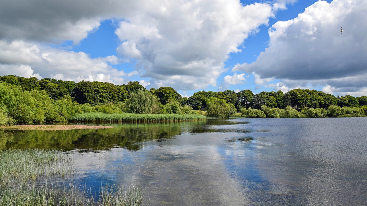 An image of Loch Leven in Scotland 