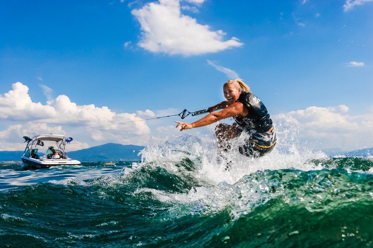 wakeboarding