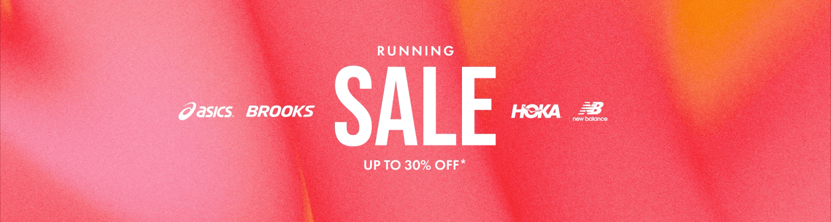 Up to 20% off - Run Footwear Offer
