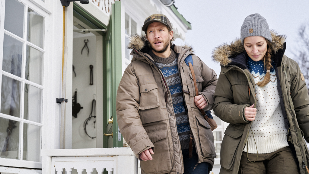 Haston climbing above Camp 6 towards