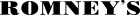 Romney's logo